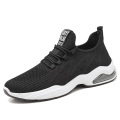 2021 men shoes Breathable Soft-soled Running Shoes Comfortable non-slip Flying Woven Air Cushion men's Shoes Sport